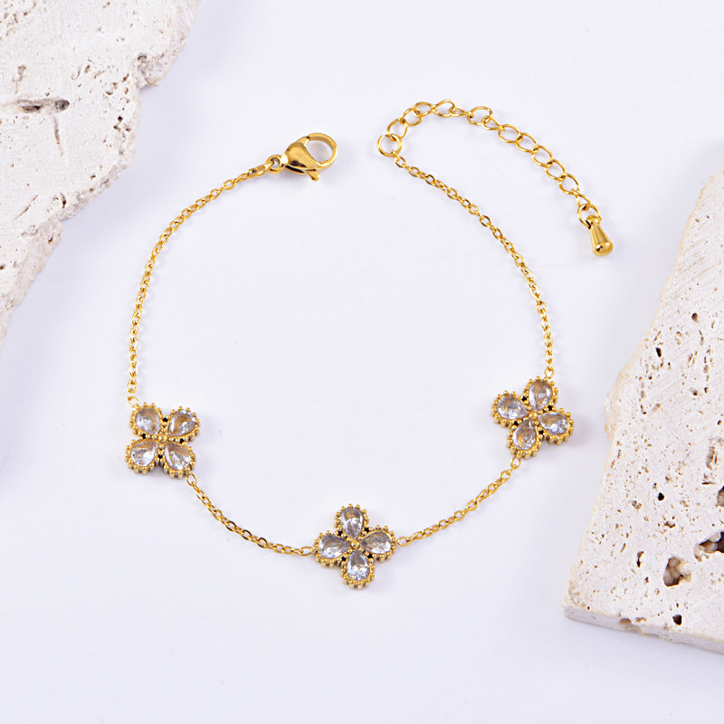 Vintage Floral Jewelry Set